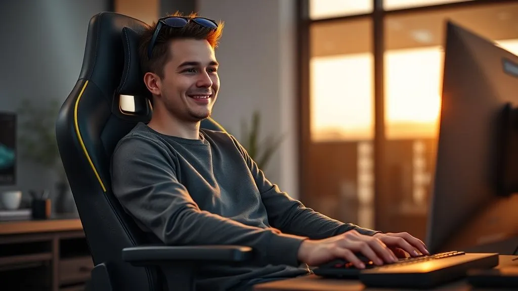 7 Passos para Ajustar sua Cadeira Gamer e Eliminar Dor Lombar Crônica