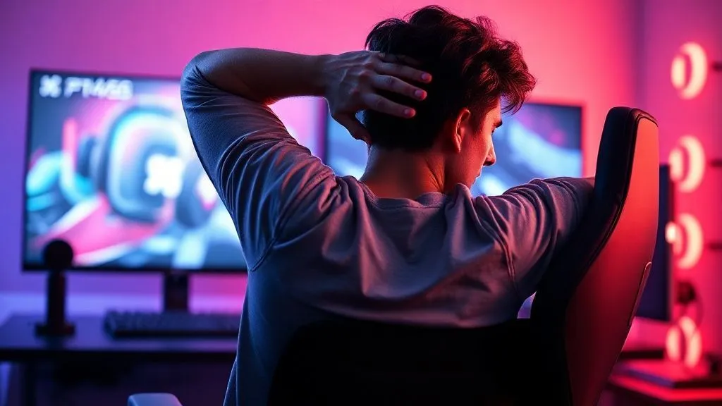 8h de Jogo: 7 Estratégias Essenciais para Aliviar Dores nas Costas dos Gamers
