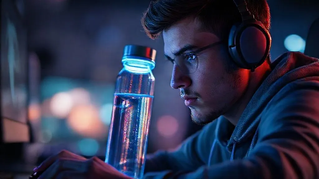Gamers: Calcule Sua Hidratação Ideal Sem Pausar o Jogo em 3 Passos Simples