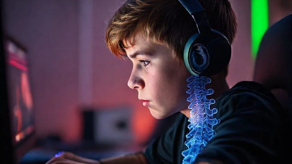 Postura Gamer Curvada? 5 Passos Essenciais para Evitar Lesões Jogando
