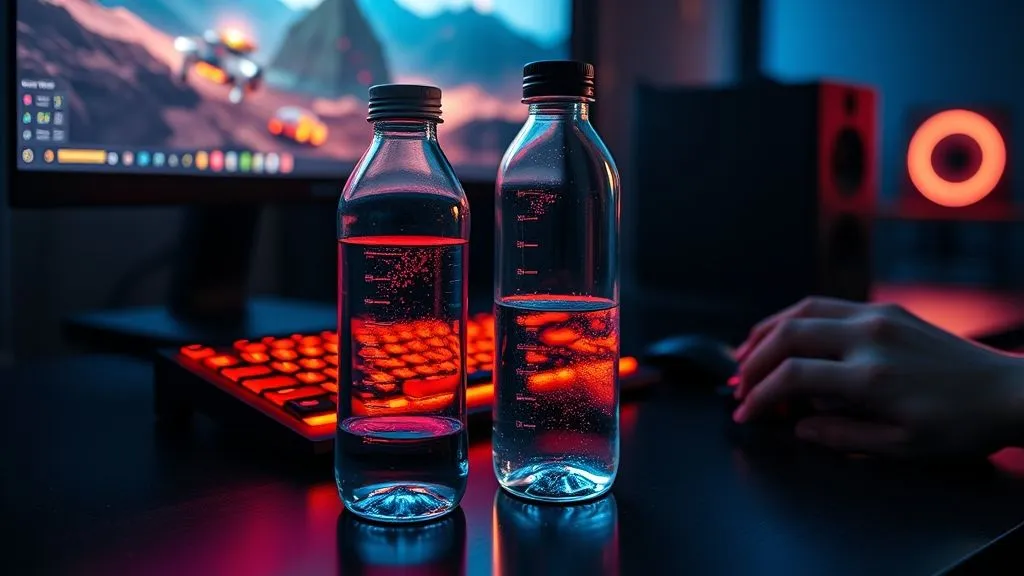 7 Passos Essenciais: Crie Sua Rotina de Hidratação e Turbine o Foco Gamer