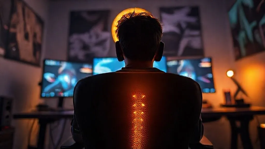 Gamers: 7 Passos Essenciais para Evitar Hérnia de Disco com Setup Inadequado