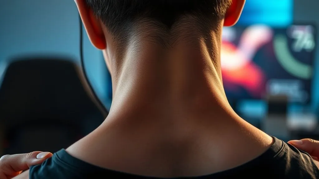 Dor no Pescoço de Gamer? 5 Alongamentos Essenciais em Casa para Alívio Rápido