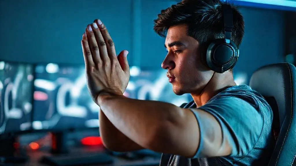 5 Pausas Ativas: Gamers Evitam Dores com Alongamentos Eficazes?