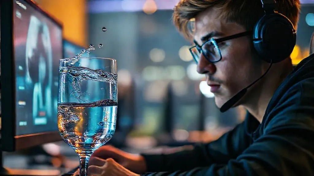 5 Estratégias Essenciais: Gamers Evitam Perda de Foco por Desidratação?