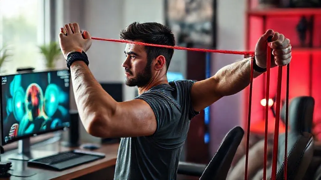 7 Passos: Treino em Casa para Gamers Evitar Lesões e Fadiga Já!