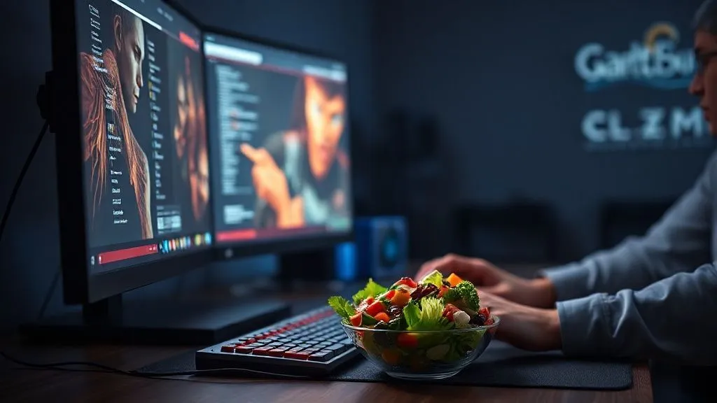 Gamers Ocupados: 7 Refeições Rápidas que Turbinam Foco e Desempenho