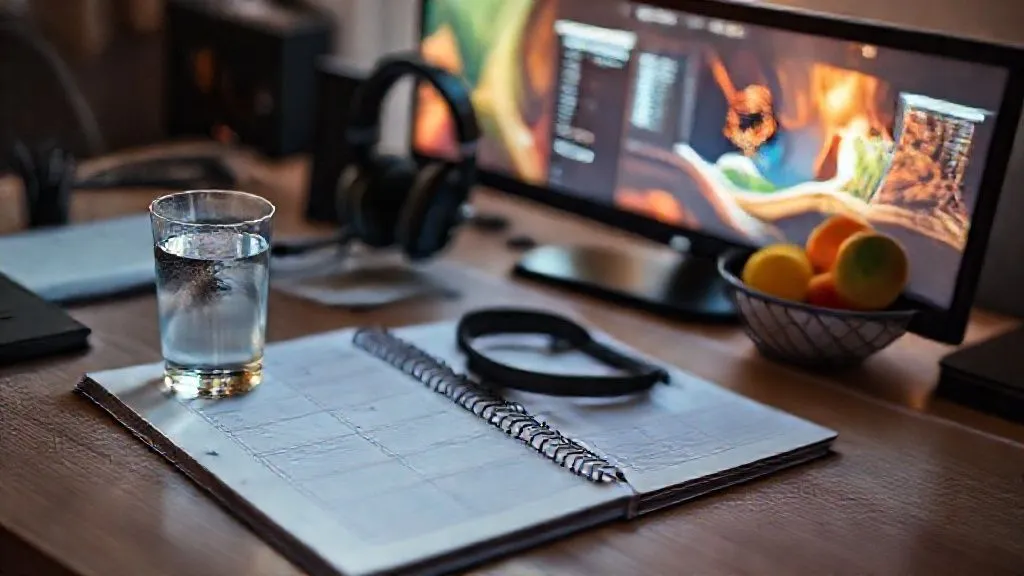 7 Pilares Essenciais: Gamers Planejam o Dia para Saúde Mental e Foco Sem Burnout?