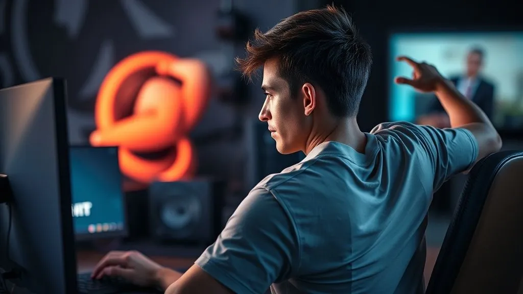Gamers Sedentários: 5 Passos para Iniciar HIIT e Vencer Dores Posturais e Fadiga