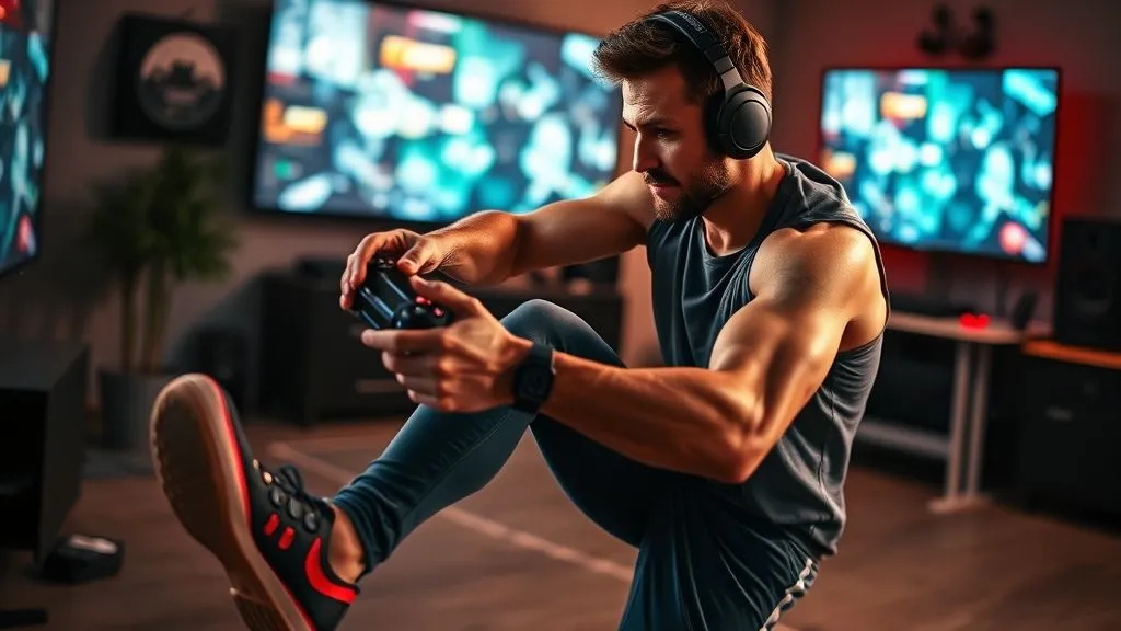 HIIT para Gamers: 5 Estratégias para Manter o Foco e a Forma Sem Perder Tempo de Jogo