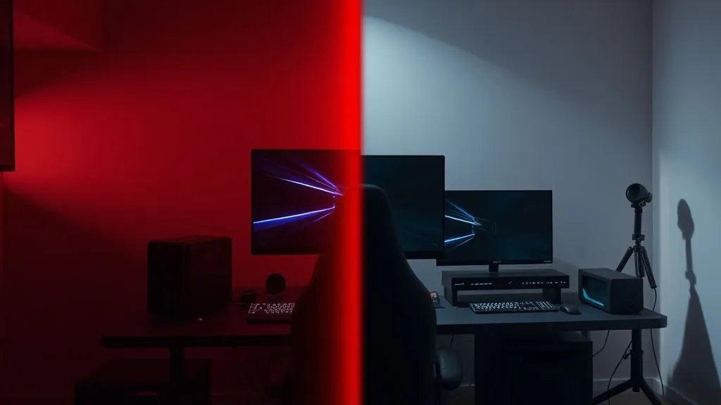 Como Otimizar a Iluminação do Setup Gamer: Adeus Fadiga Ocular Crônica!