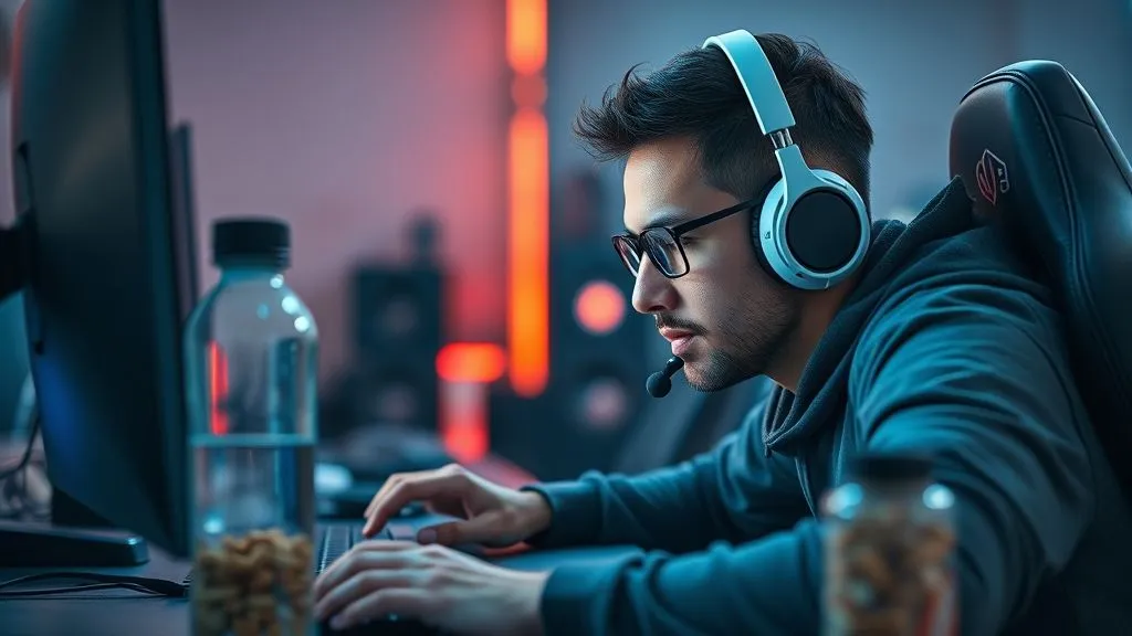 Maratonas de Jogos: 7 Estratégias Essenciais para Dieta e Suplementos Gamers