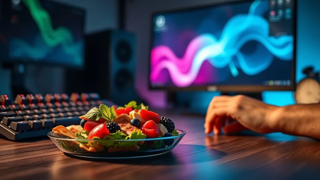 Dieta Gamer: 7 Estratégias Nutricionais para Clareza Mental e Reflexos Afiados