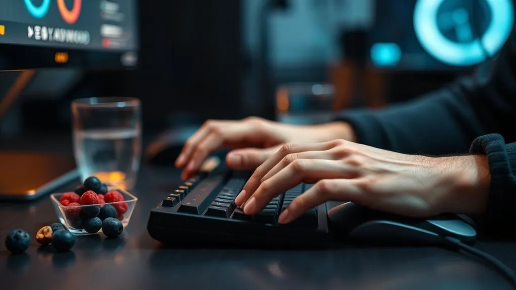 7 Estratégias Nutricionais: Energia e Foco para Gamers sem Quedas de Desempenho?