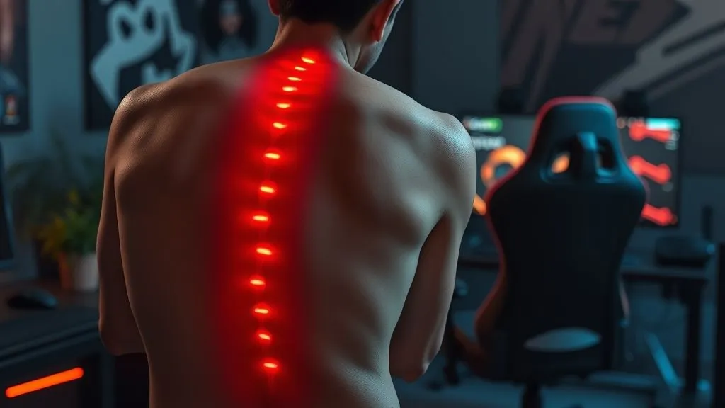 Dores nas Costas Jogando? 7 Passos Essenciais para Ergonomia Gamer Otimizada