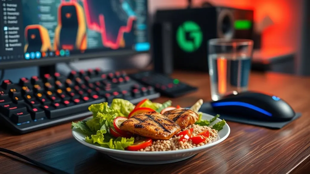 Gamer: Como Planejar Refeições para Manter Foco e Energia? 7 Dicas Práticas!