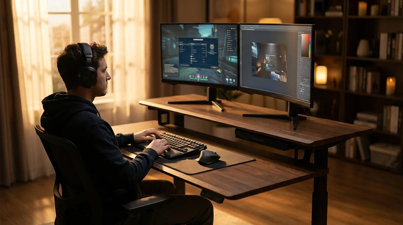 Mesa Ajustável: O Segredo para Gamers Saudáveis e Produtivos