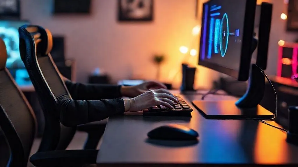 Dor de Gamer? A Altura Perfeita da Mesa Ajustável Revelada em 5 Passos!