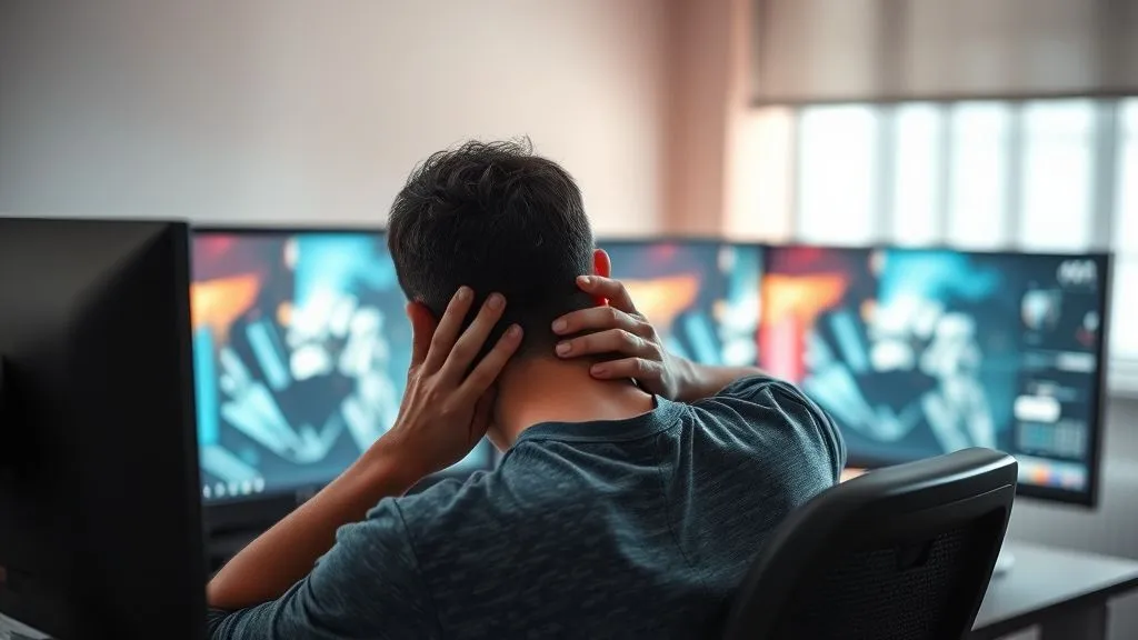Monitores Duplos Causando Dor no Pescoço? 7 Ajustes Essenciais para Gamers