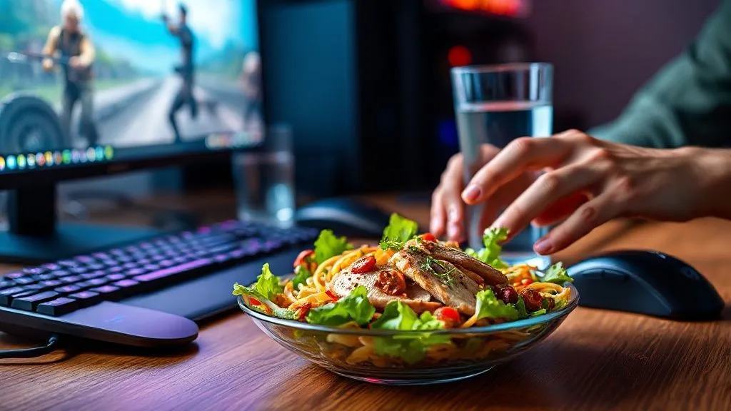 5 Estratégias Nutricionais para Gamers: Diga Adeus à Perda de Foco e Energia