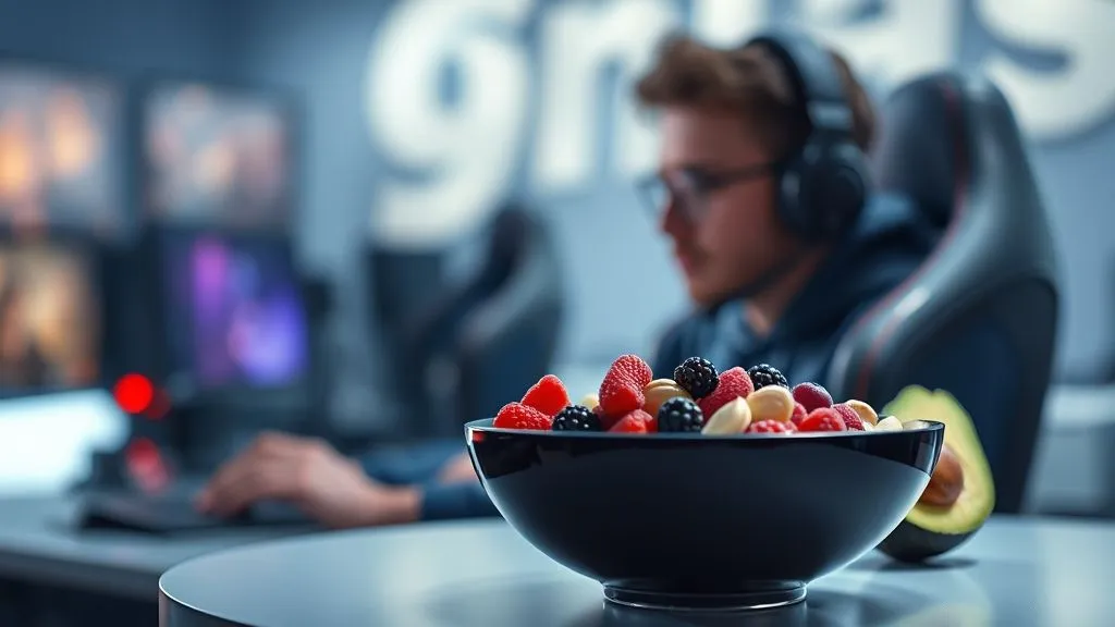 7 Alimentos Funcionais Essenciais para Acabar com a Névoa Cerebral em Gamers