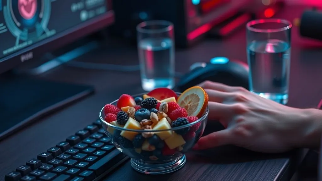 5 Estratégias Alimentares para Vencer a Fadiga Mental em Gamers
