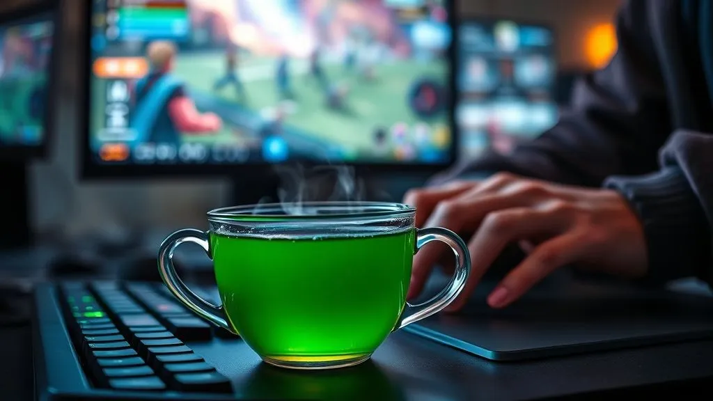 5 Chás Verdes Funcionais: Revertendo o Cansaço Cognitivo de Gamers Experientes