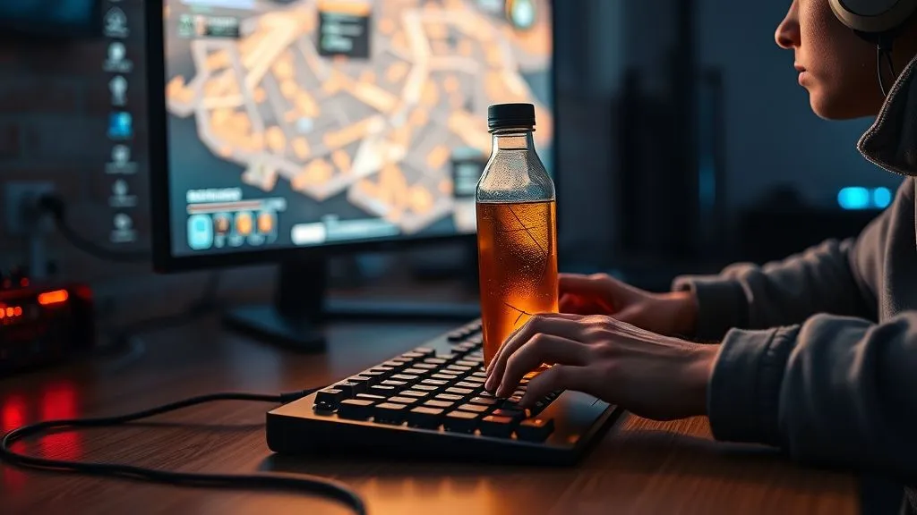 5 Bebidas Funcionais: Qual Hidratação Combate a Fadiga Mental do Gamer?