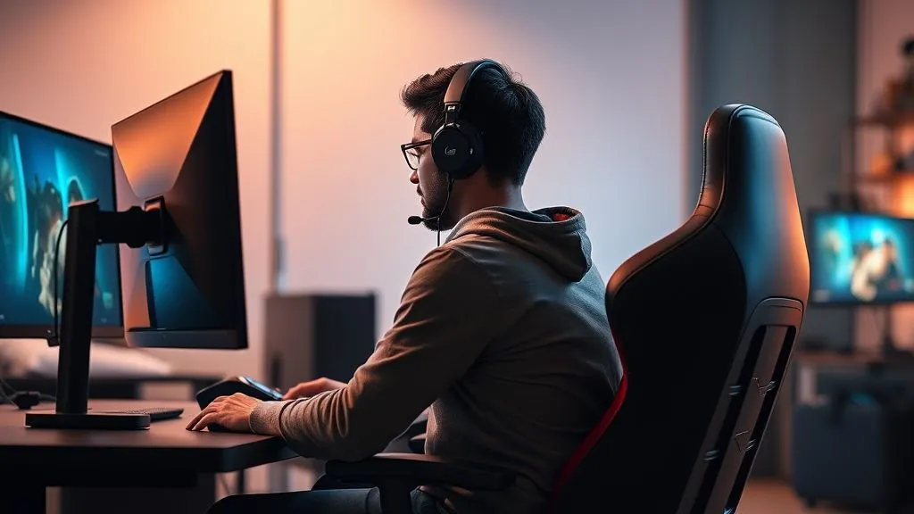 5 Monitores Gaming que Eliminam Dor Cervical e Fadiga em Sessões Longas
