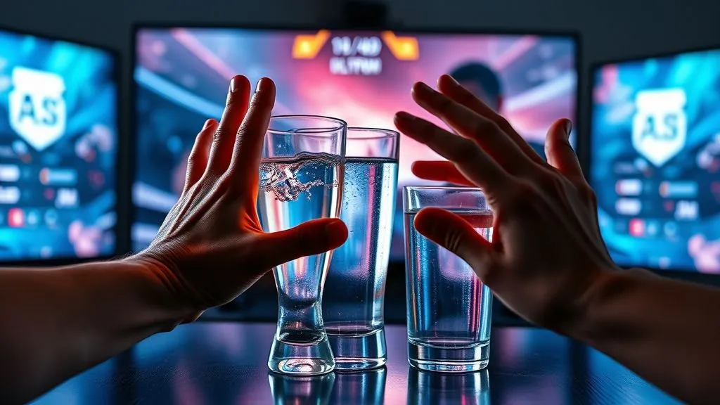 Sua Água Causa Fadiga? 3 Passos Para Otimizar Foco e Reflexos Gamer