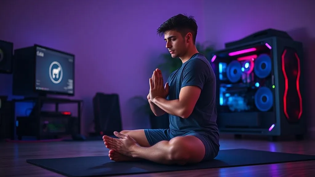 Gamers: 5 Minutos de Yoga Diário Aumentam Foco e Aniquilam Dores?